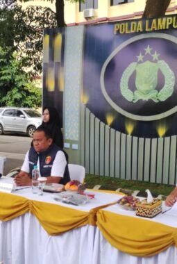 Ditreskrimsus) Polda Lampung, berhasil melakukan pengungkapan terhadap tiga orang tersangka