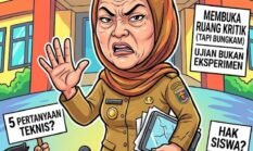 AJP Tagih Transparansi Dinas Pendidikan Lampung Barat, Kritik Ujian Daring SD