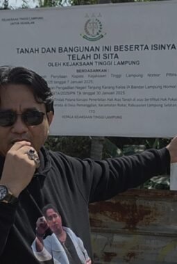 Pengadilan Tinggi Tipikor Tanjung Karang Vonis Mantan Kepala BPN Lampung Selatan  Lepas dari Segala Tuntutan Hukum