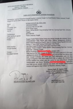 Pencatutan Identitas Aktivis Lampung Tengah: Rosim Nyerupa Tempuh Jalur Hukum